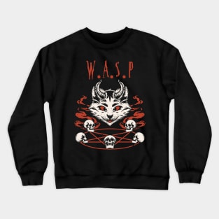 wasp catanism Crewneck Sweatshirt